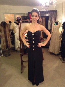 Laurent with detail pic of diamanté buttons