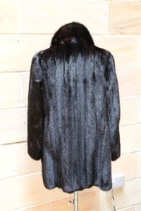 Black Mink Coat