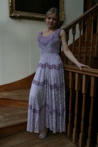 1950's Lace Gown